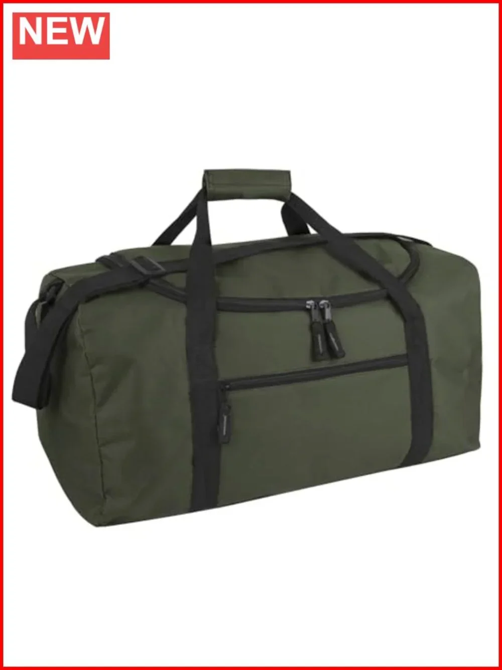 40L Duffel Bag Weekender Overnight Carry-on Travel Gym Shoulder Tote